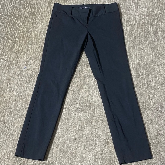 The Limited Dress Pants Womens Sz 2 W28 L26 Black Ideal Stretch Low Rise Trouser - Picture 1 of 10